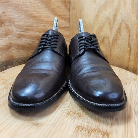 Cole Haan Lenox Hill Mens Dark Brown Leather Oxford Dress Shoes Size 7 main image 5